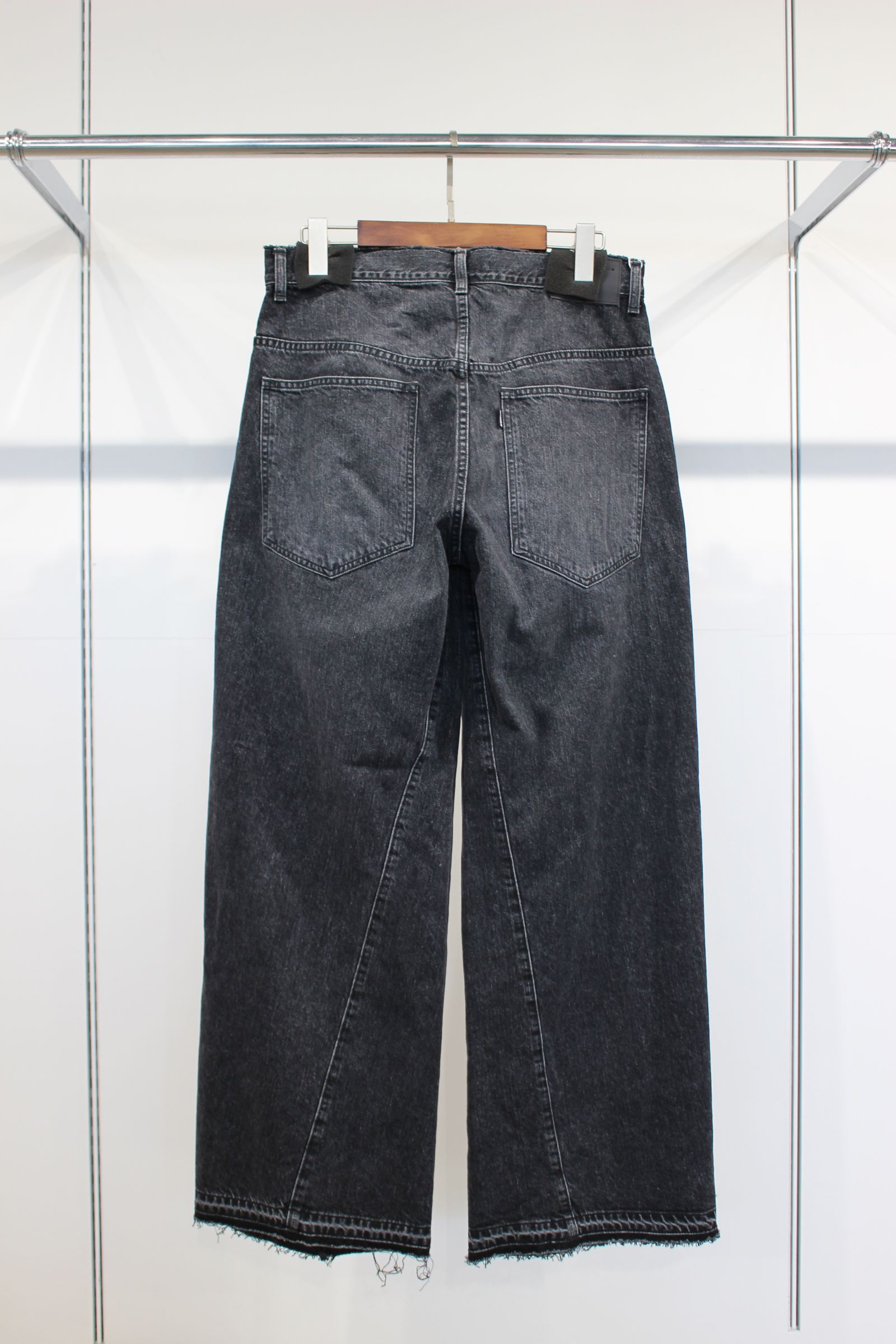 JIEDA - 3D BAGGY DENIM/BLACK | NapsNote