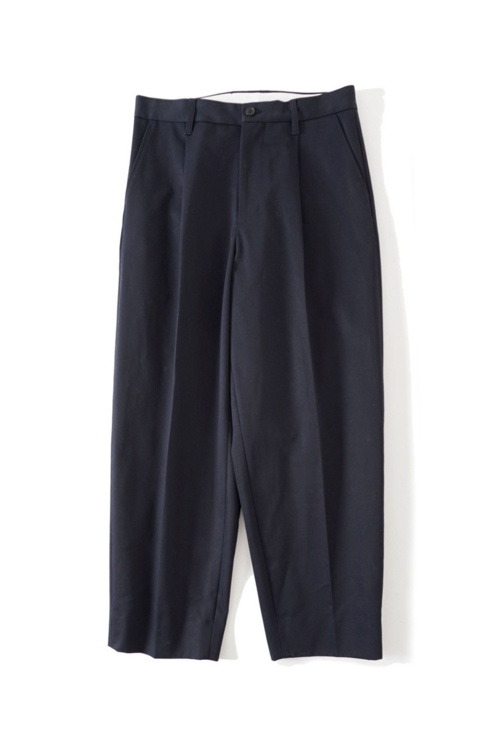 UNIVERSAL PRODUCTS - COTTON 1TUCK TROUSERS/コットン1タック