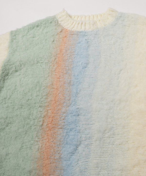 JIEDA - GRADATION KNIT/ニット/オフホワイト | NapsNote