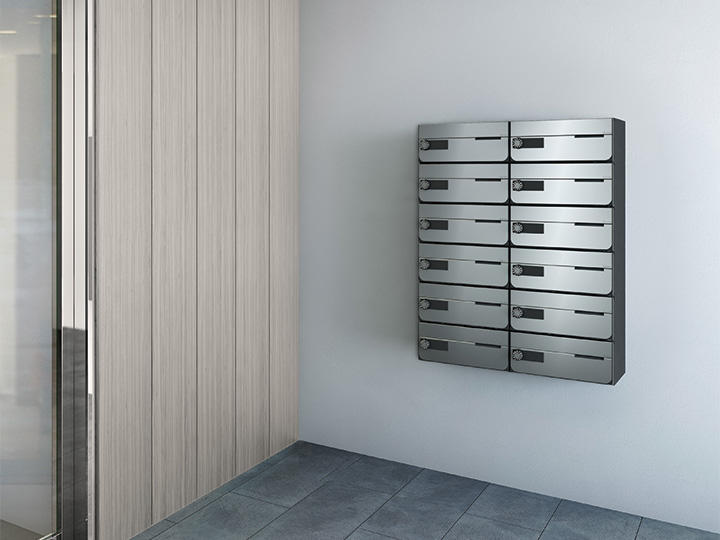 ポスト W360×H150 前入前出／屋内タイプ KS-MB7002PY | ポスト | 製品