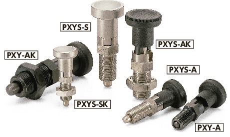 PXY_インデックスプランジャ - ロック機構つき|NBK【鍋屋バイテック会社】