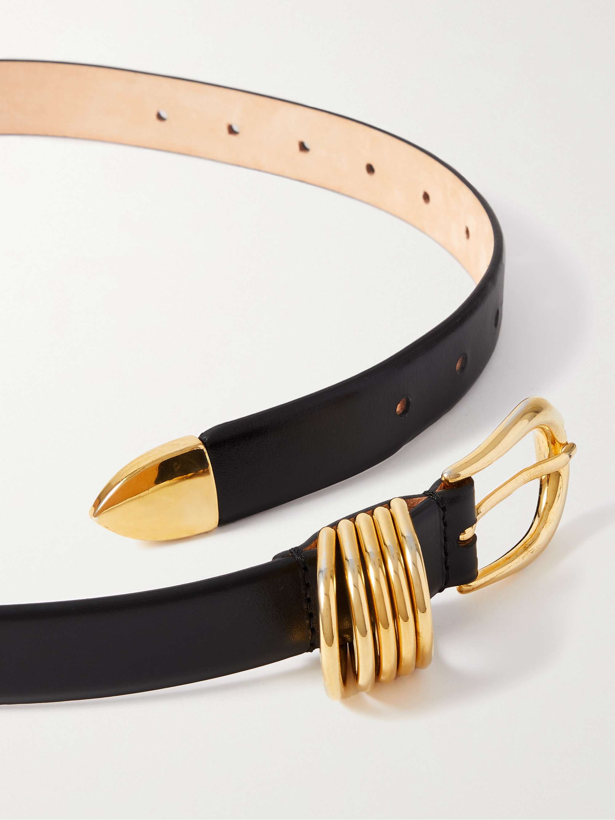 DÉHANCHE Hollyhock leather belt | NET-A-PORTER