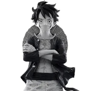 買取】コミックスカラーフィギュア賞 モンキー・D・ルフィ MASTERLISE