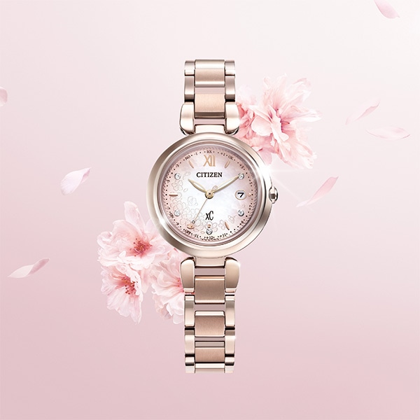 xC mizu collction 光発電エコ・ドライブ電波時計 ES9467-89N Titania