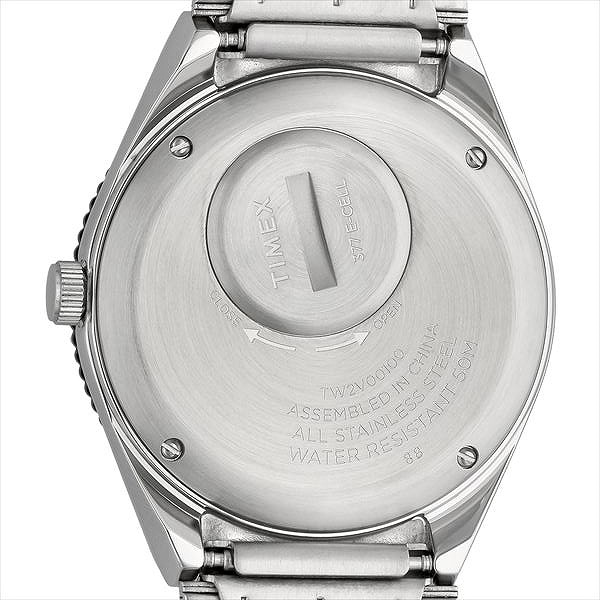 TIMEX Q TIMEX TW2V00100 日本限定モデル クォーツ メンズ(シルバー
