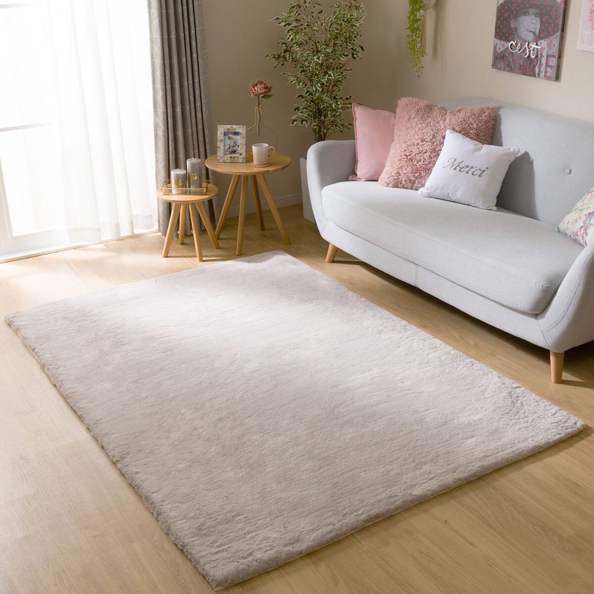 アクセントラグ(ウサギラグ3 140X200 LMO US01) | ニトリネット【公式