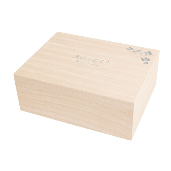 今治タオル 天使のさくら 愛媛今治産木箱入りタオルセット※各種割引