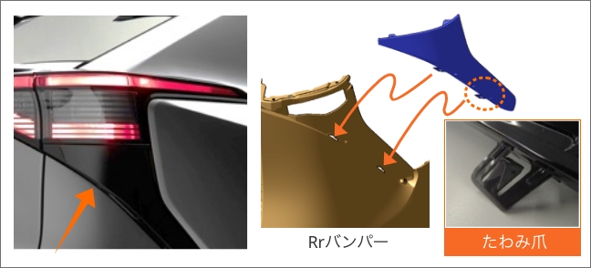 コーナーレーダーカバー｜NIFCO ONLINE SHOWROOM｜株式会社ニフコ