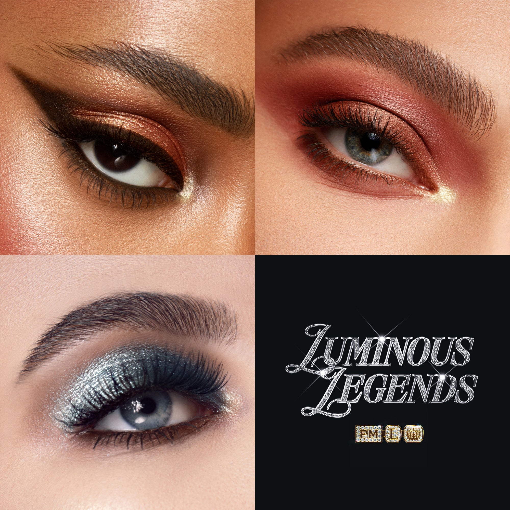 Luminous Legends: Mega Eye Shadow Palette - Nigel Beauty