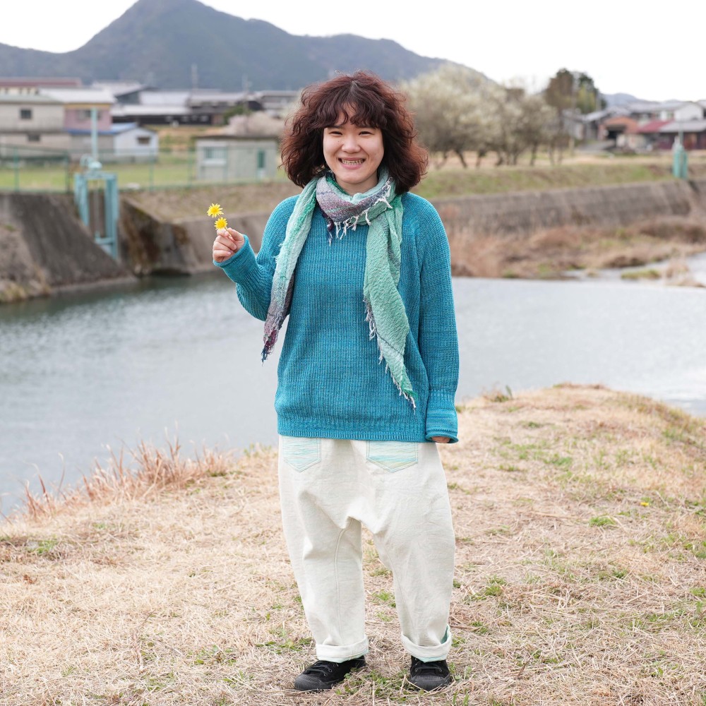 roots shawl SQUARE | tamaki niime