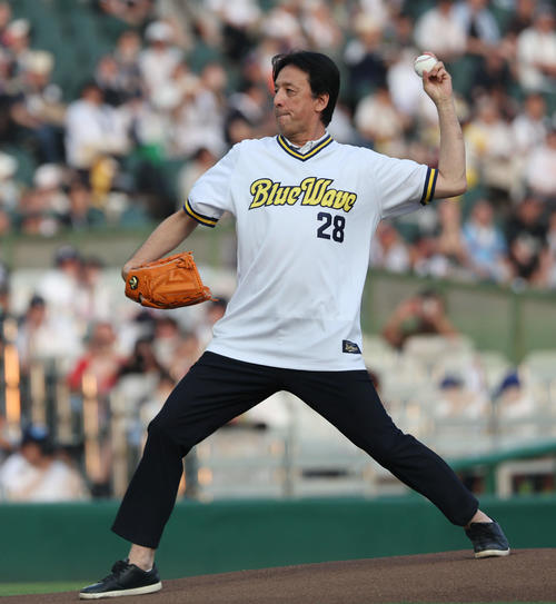 オリックス・ブルーウェーブ #28 星野伸之 復刻ユニフォーム ビジター