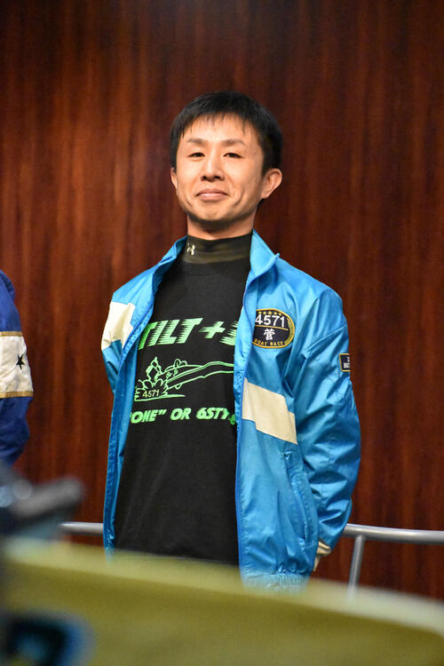 ボートレース】ガースー砲・菅章哉が優勝戦でチルト3度Tシャツで秘技