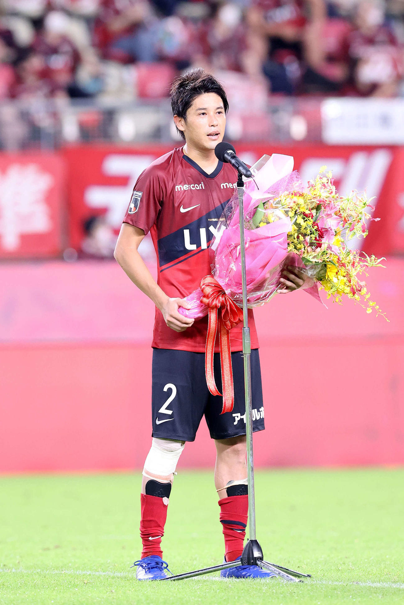 2010年 鹿島アントラーズ 内田篤人選手 ACL ユニフォーム 支給 【公式