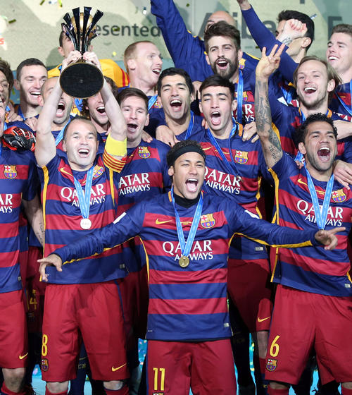 イニエスタ17年バルセロナと生涯契約 スペインリーグ優勝9度、欧州CL