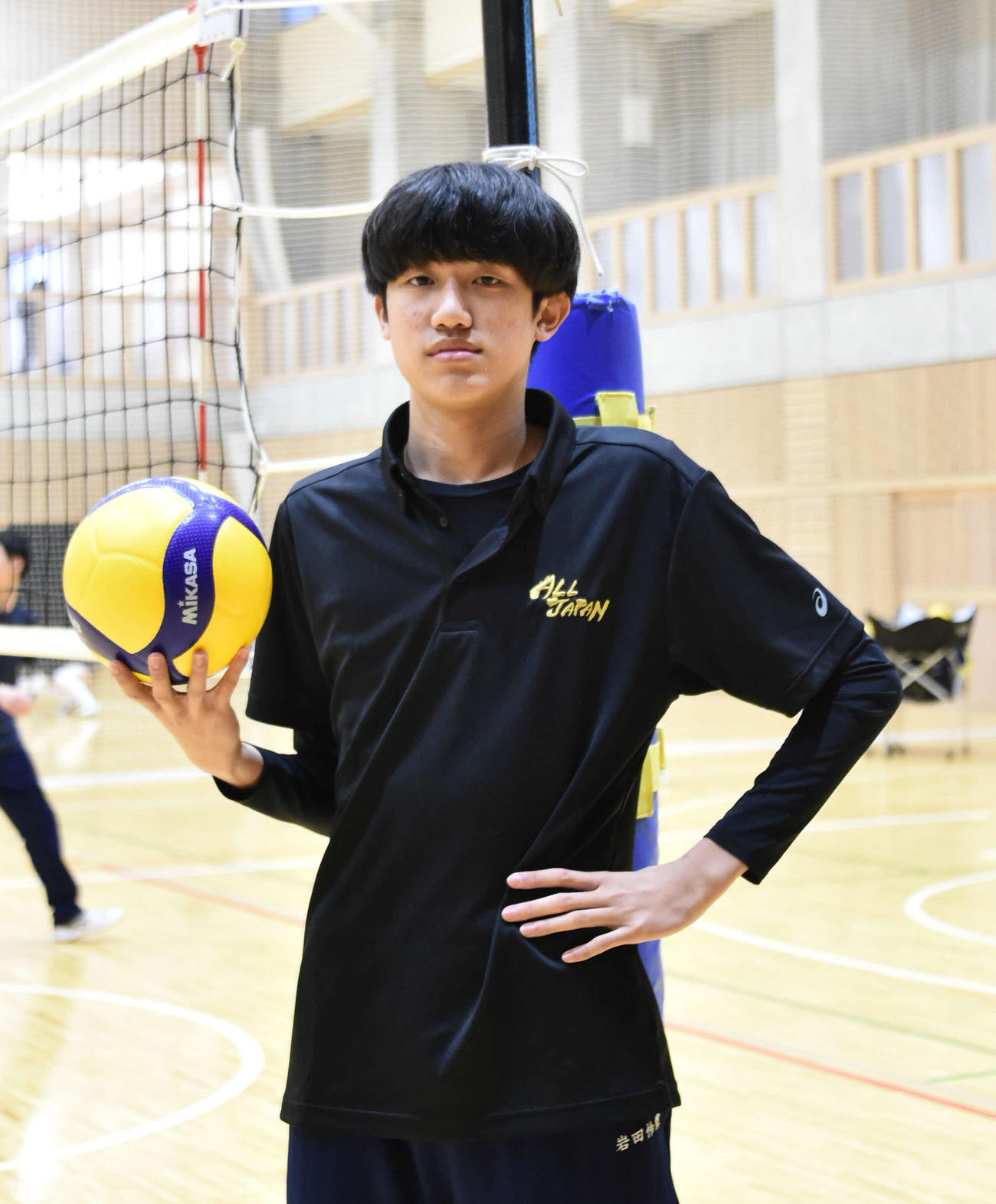 バレー】U16日本代表主将の中之口中・岩田怜緯が京都・東山高に進学