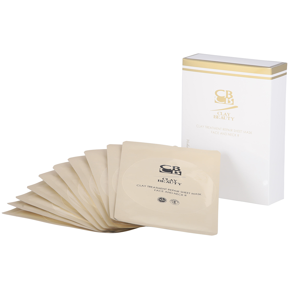 クレイトリートメント リペアシートマスク フェイス＆ネック Clay