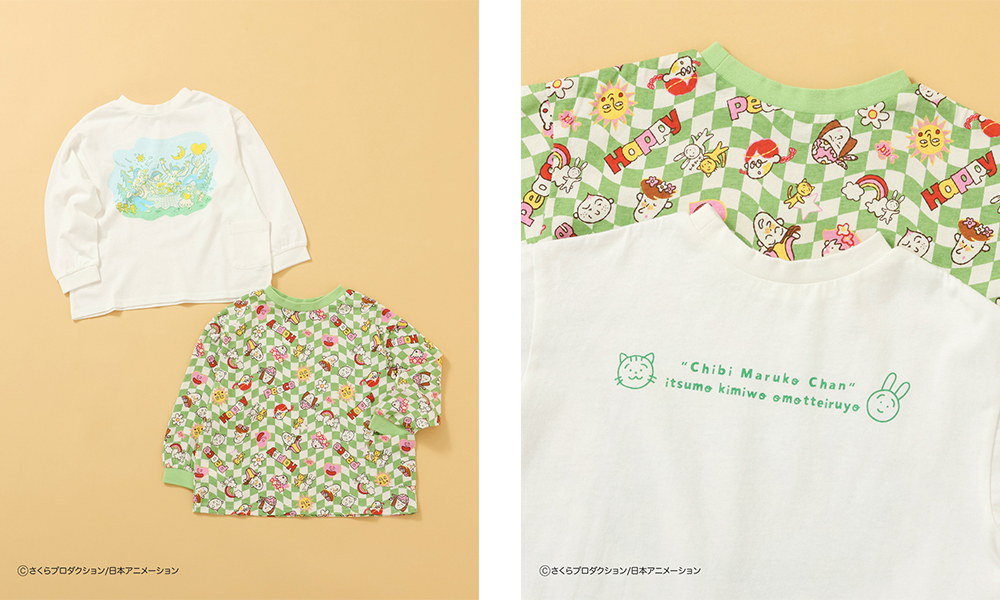 キッズアパレル「BREEZE」と「ちびまる子ちゃん」のコラボアイテムが