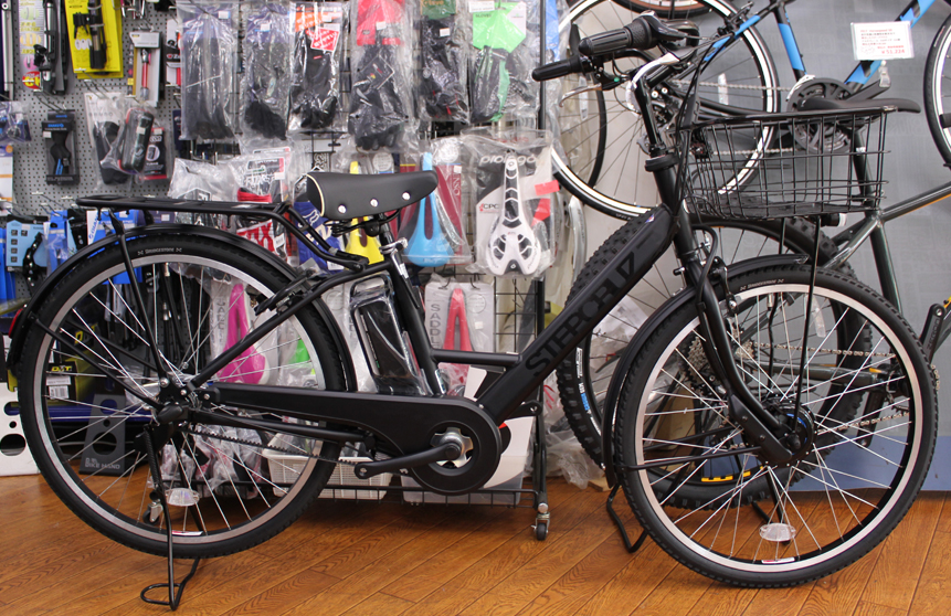 ブリヂストン製の電動アシスト自転車ステップクルーズeが入荷いたし