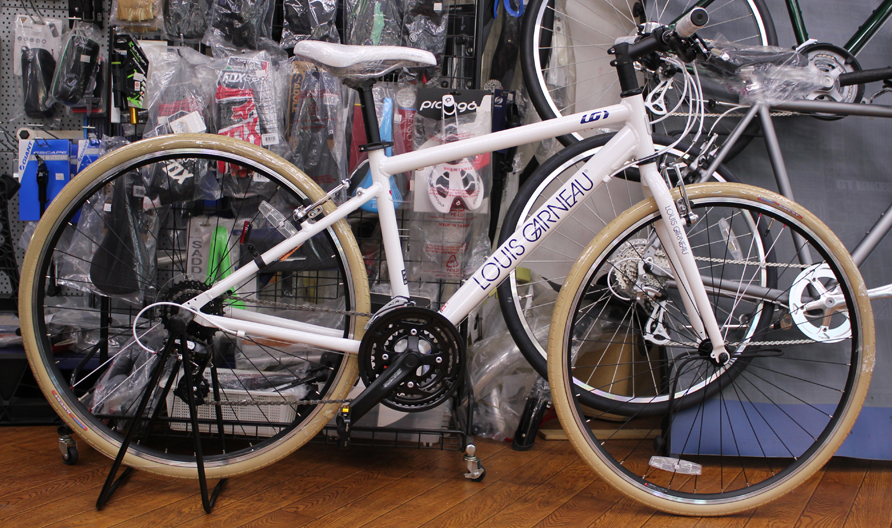 PRECISION SPORT アルミ 24速 470mm WHITEクロス