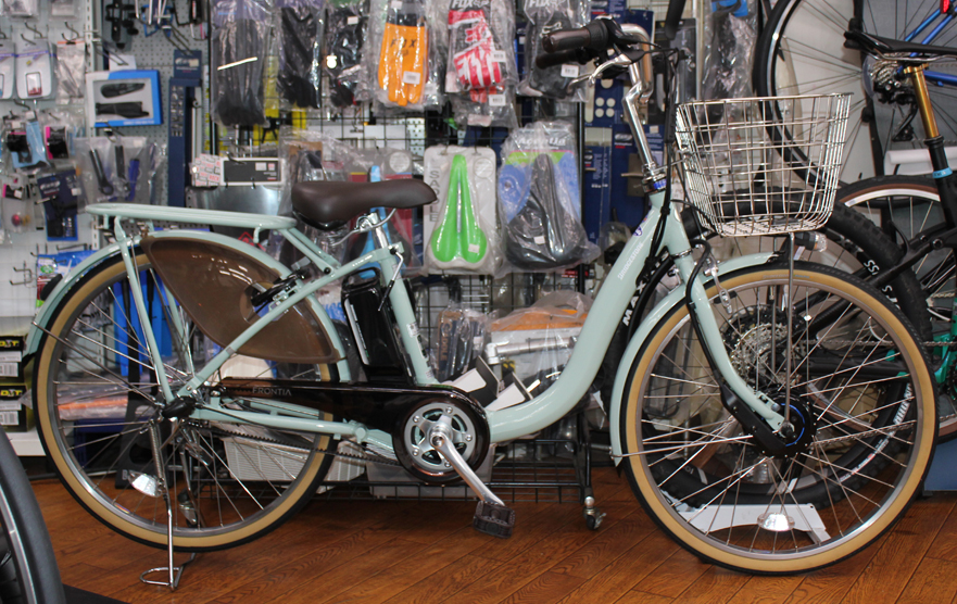 ブリヂストンの電動自転車フロンティア デラックスが入荷いたしました。
