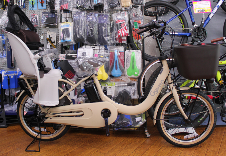 パナソニックの3人乗り対応電動自転車ギュットクルームR・EXが入荷