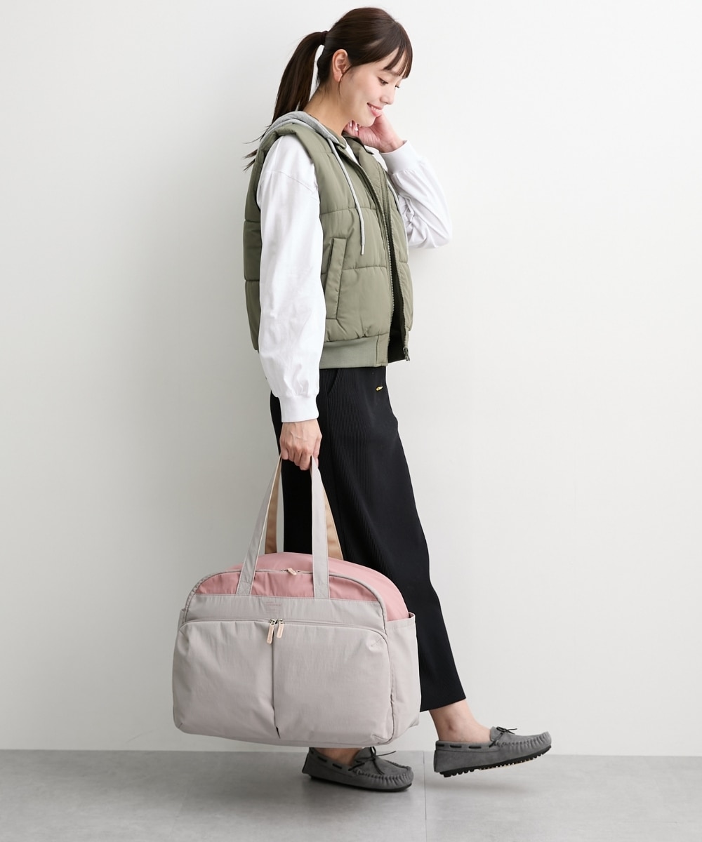 anelloGRANDE×Poche Lab.12ポケットガバっと開くドデカトラベル2WAY