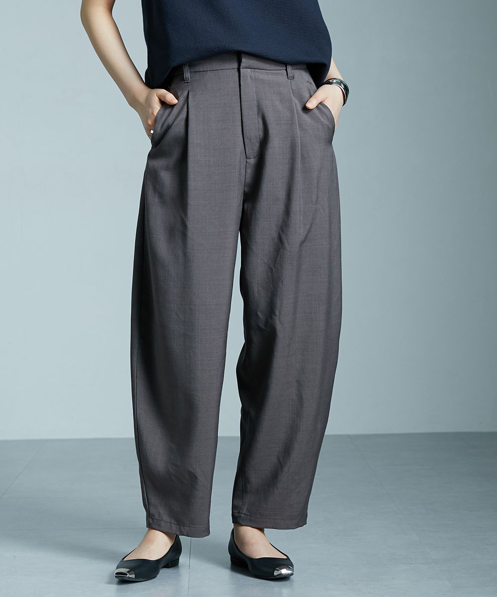 接触冷感】ゆったりサイズコクーンパンツ ［Soiunique］ 通販【ニッセン】