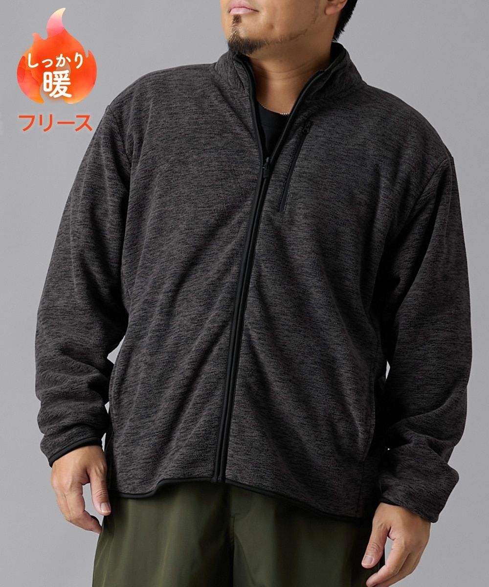 フリースフルジップジャケット【大きいサイズ】 通販【ニッセン】
