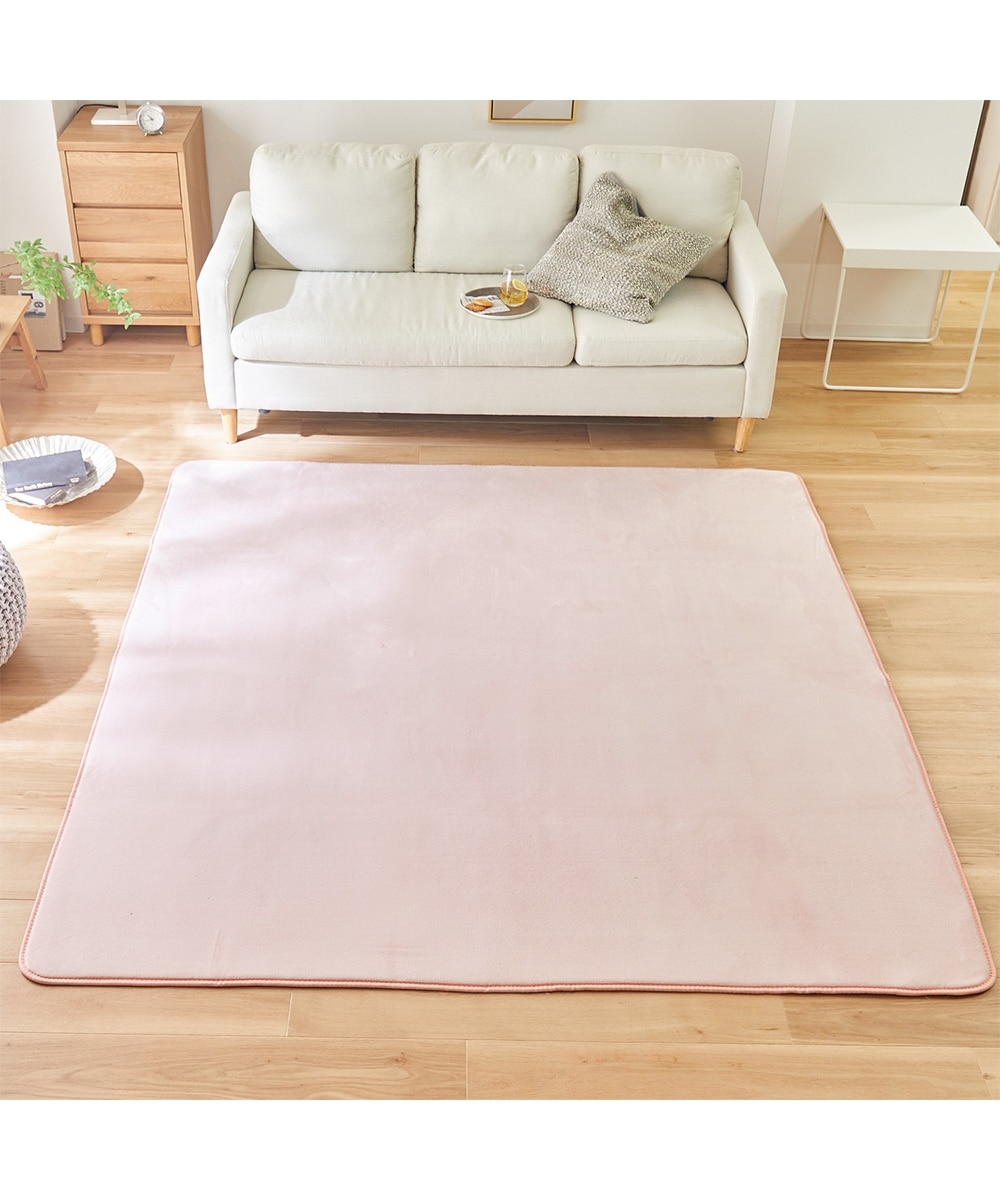 撥水ラグ｜パステルカラー・ウレタン入・選べる7色 通販【ニッセン】