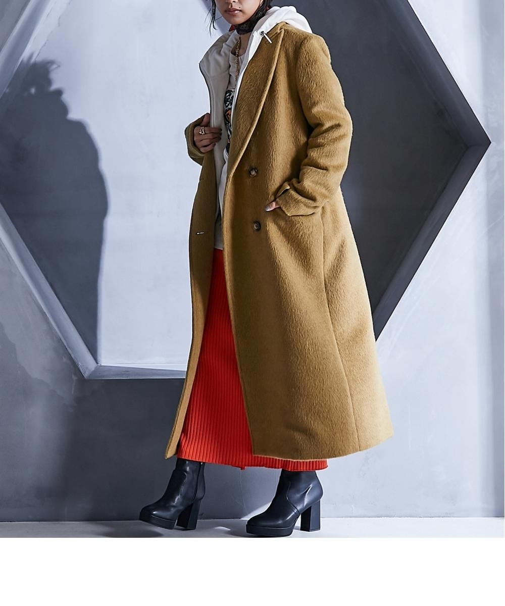 シャギーチェスターコート＜大きいサイズ有＞GEVS. 通販【ニッセン】