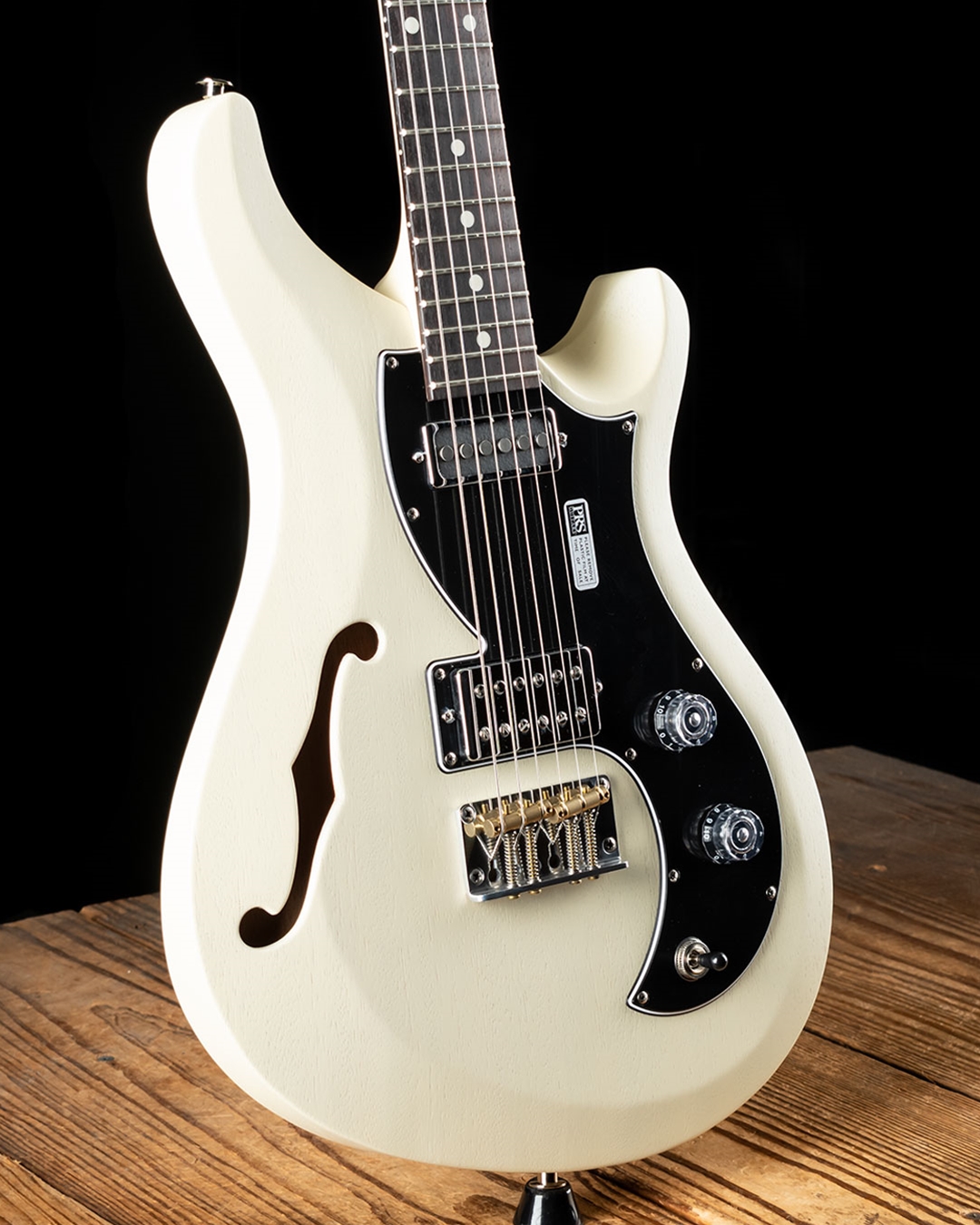 PRS S2 Vela Semi-Hollow Satin - Antique White