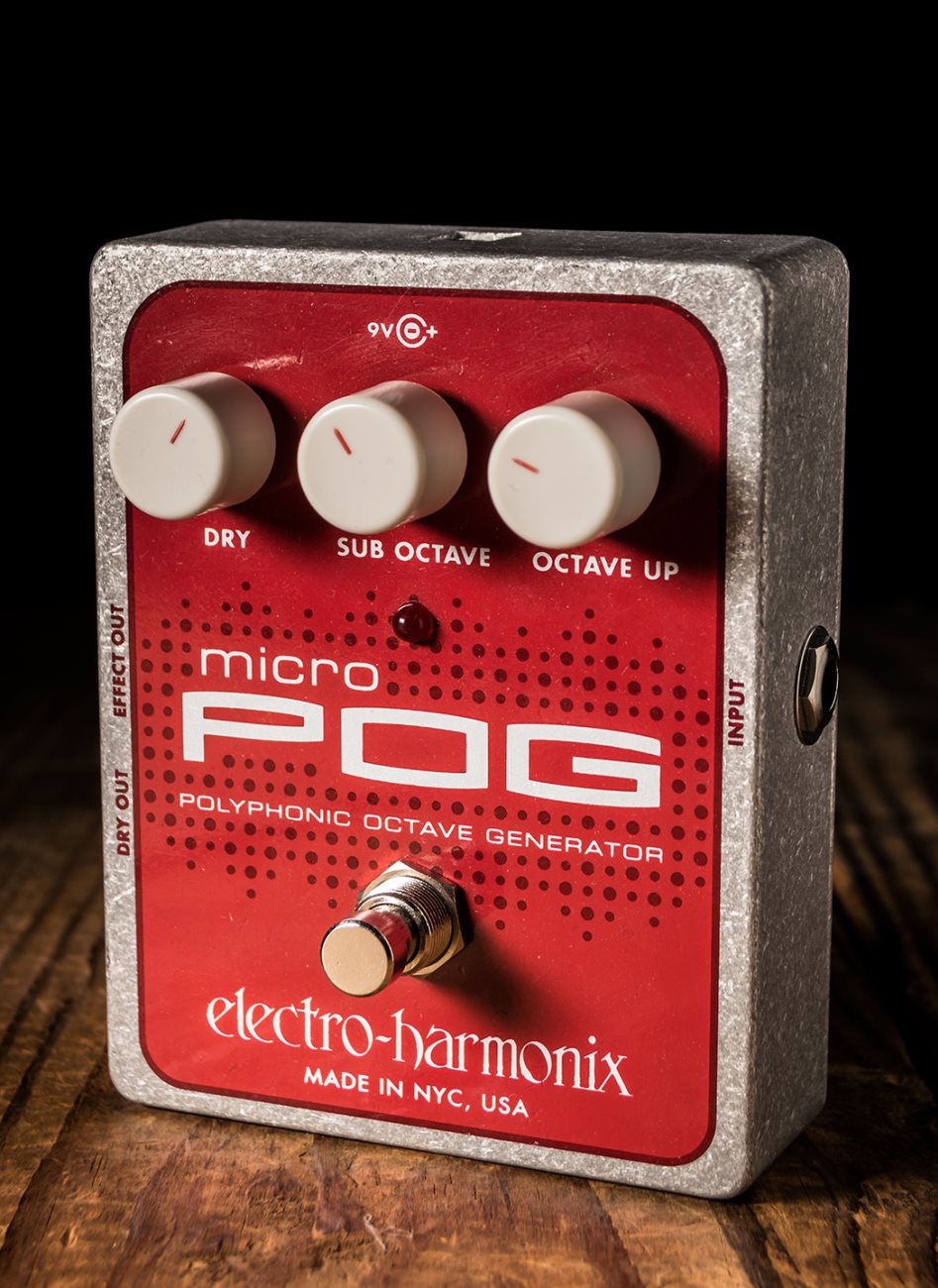 Electro-Harmonix Micro POG Polyphonic Octave Generator Pedal