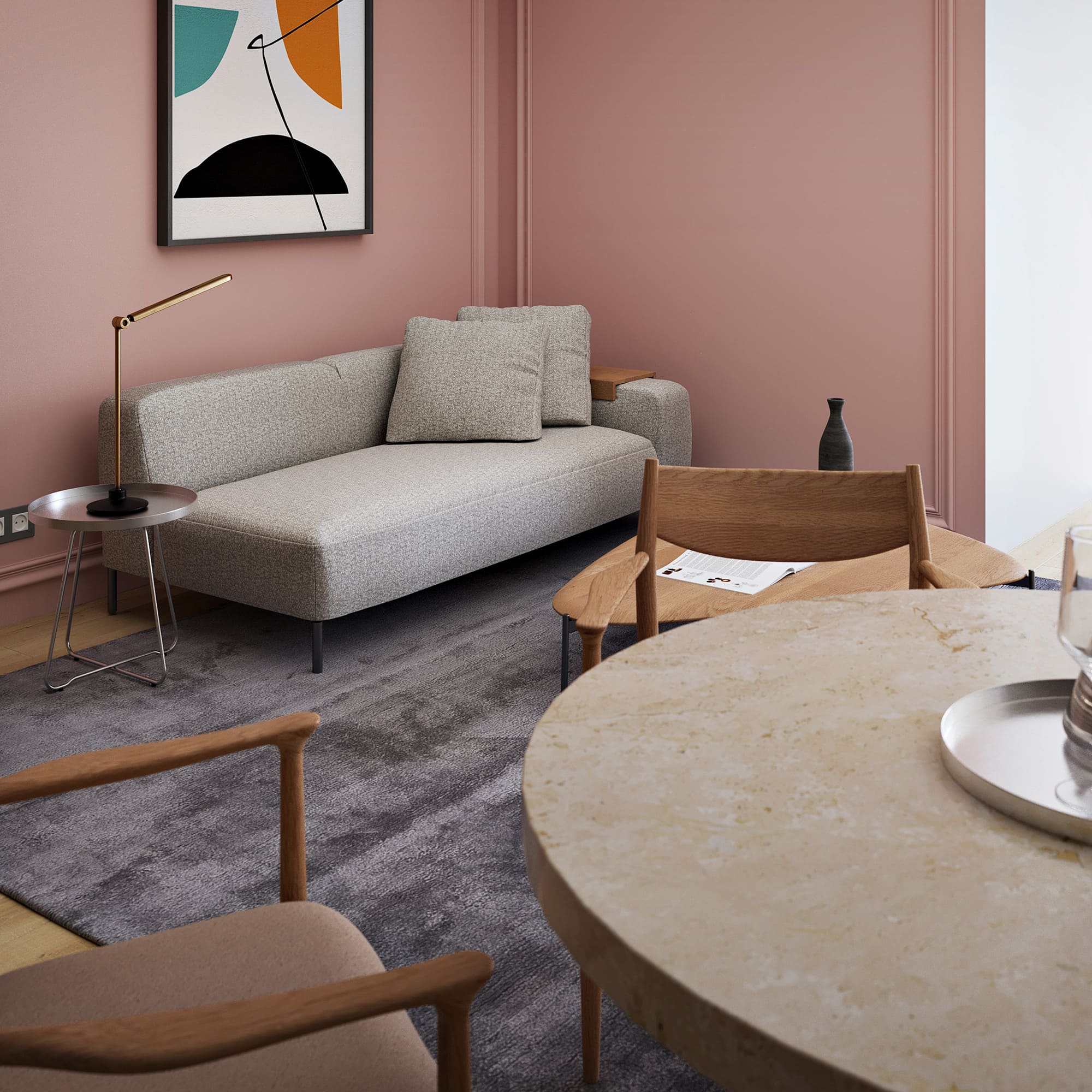 Decibel C4 3人掛け片ひじ」 製品詳細ページ | 国産ソファブランド NOYES