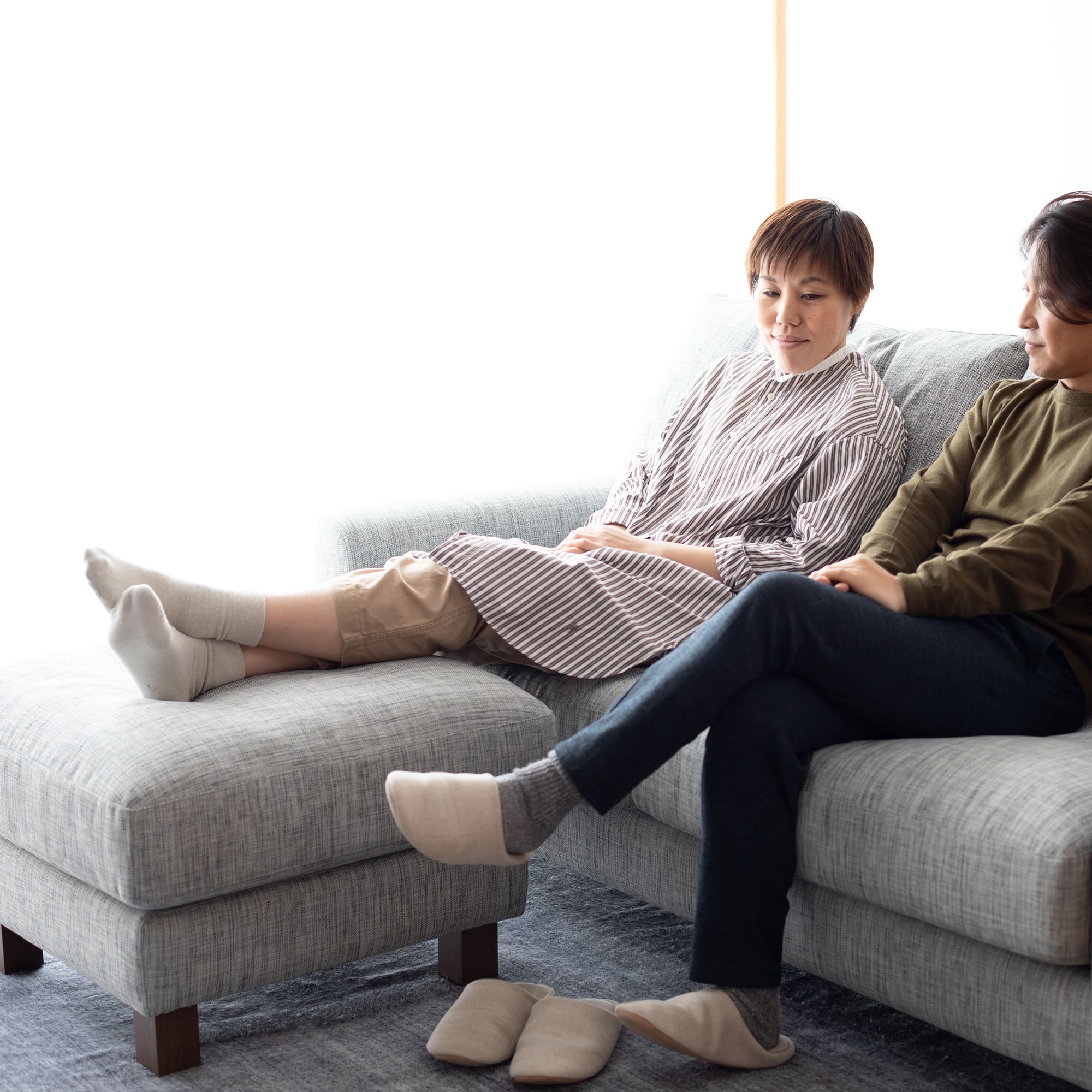 NewSugar Hi-Back Modern オットマン」 製品詳細ページ | 国産ソファ