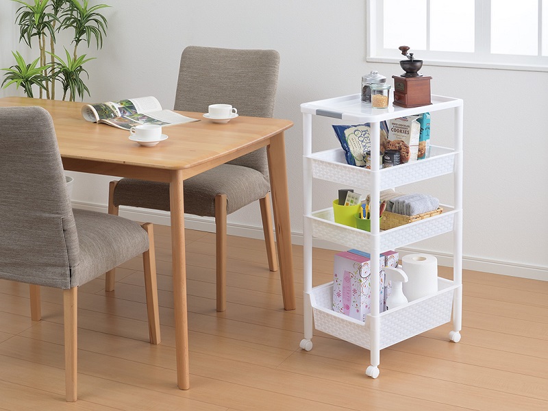 ワイドワゴンラック4段 | 株式会社タマハシ