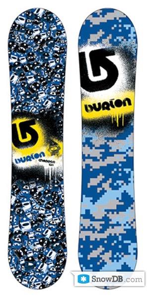 Snowboard Burton Chopper 2007/2008 :: Snowboard and ski catalog