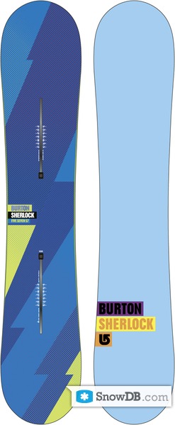 Snowboard Burton Sherlock 2011/2012 :: Snowboard and ski catalog