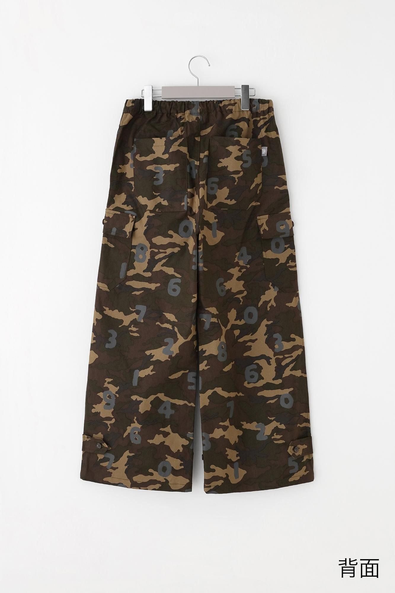 3月10日頃発送予定】コットンキャンバス カーゴパンツ／camo SO-SU-U