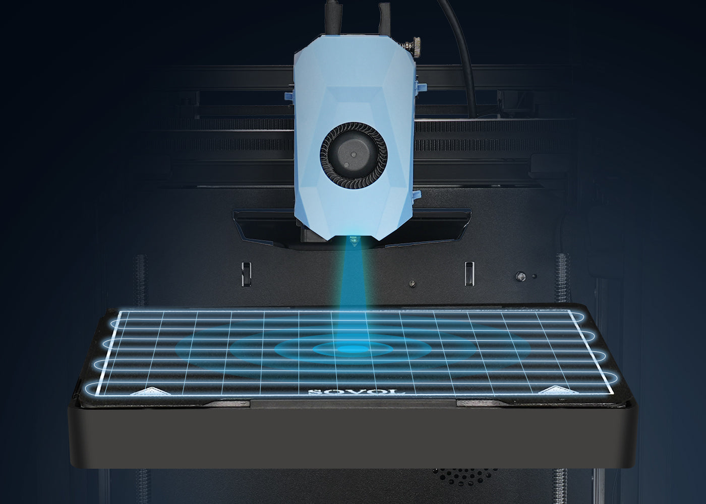 SOVOL ZERO High-Performance Compact Core-XY 3D Printer with Open-Sourc