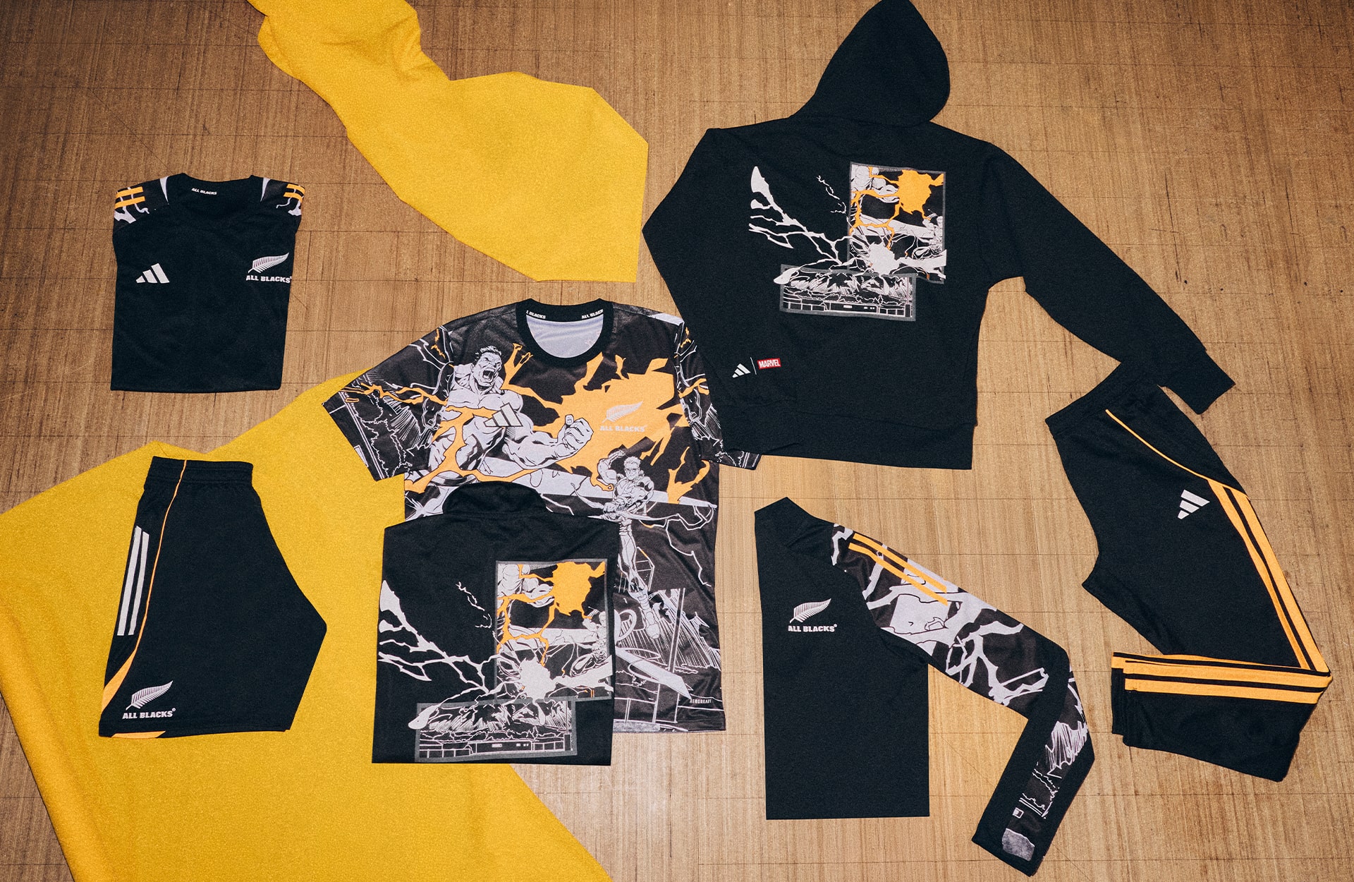 adidas Unveil Real Madrid x Marvel x All Blacks Collection