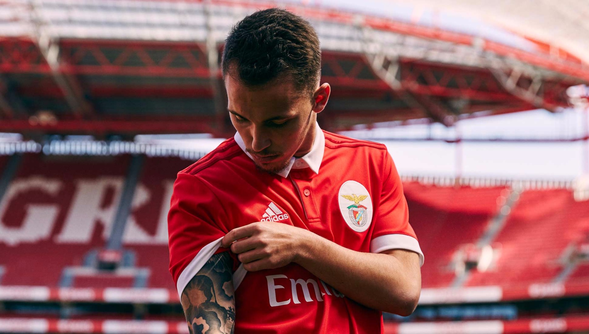 Benfica 2017/18 adidas Home Shirt - SoccerBible