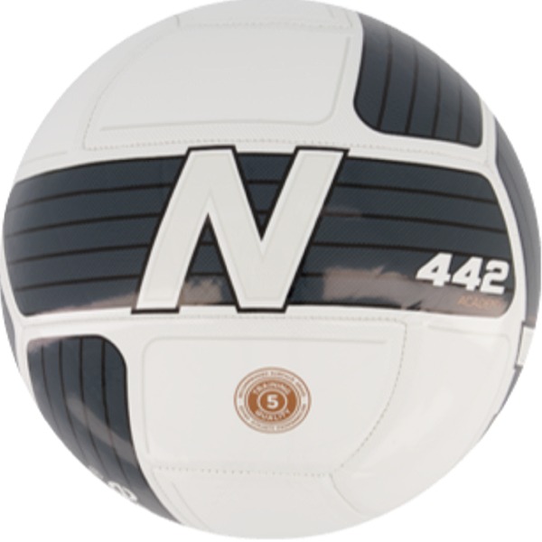 New Balance 442 Academy White/Black Soccer Ball - model FB23002G