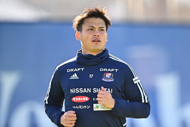 想いを引き継いでいきます」マリノス宮市亮が新ユニ“23番”着用で決意