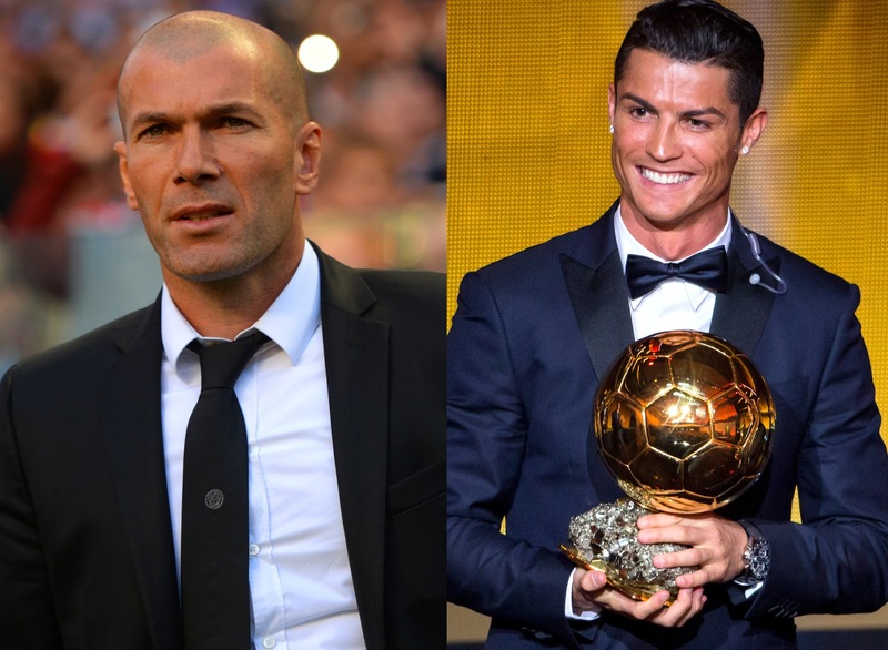 ジダン氏がC・ロナ称賛…バロンドール受賞回数で「メッシ抜ける