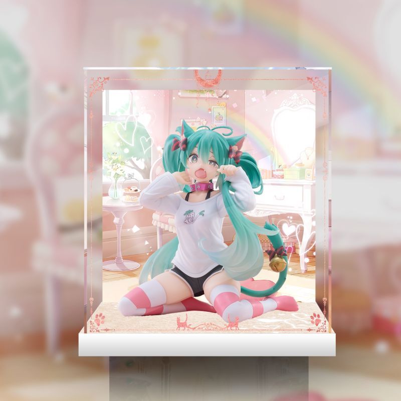 Desktop Cute 初音ミク 猫耳Tシャツver. フィギュア 5個 フィギュア