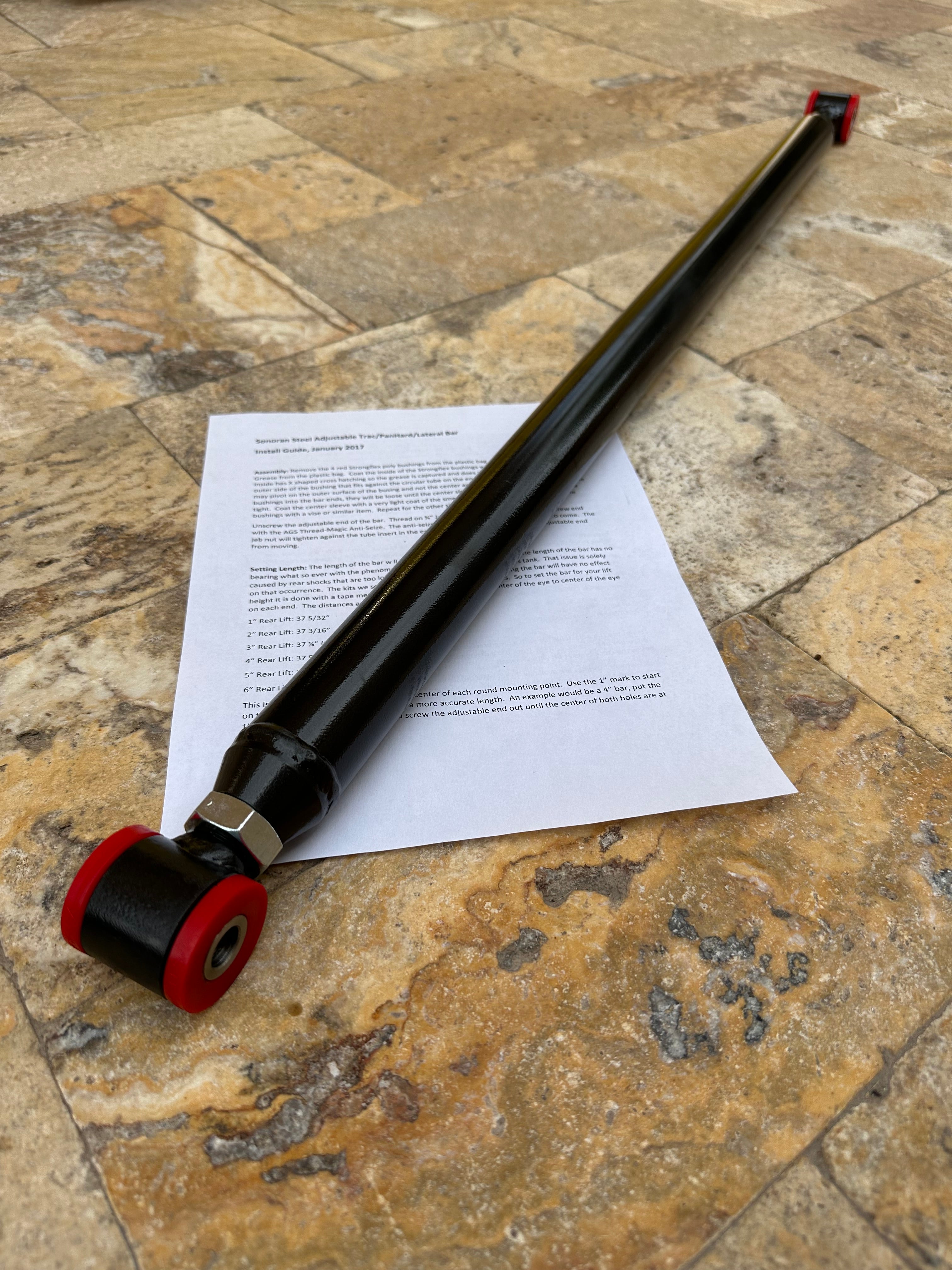 1996-2002 Toyota 4Runner - Fully Adjustable Trac/PanHard Bar