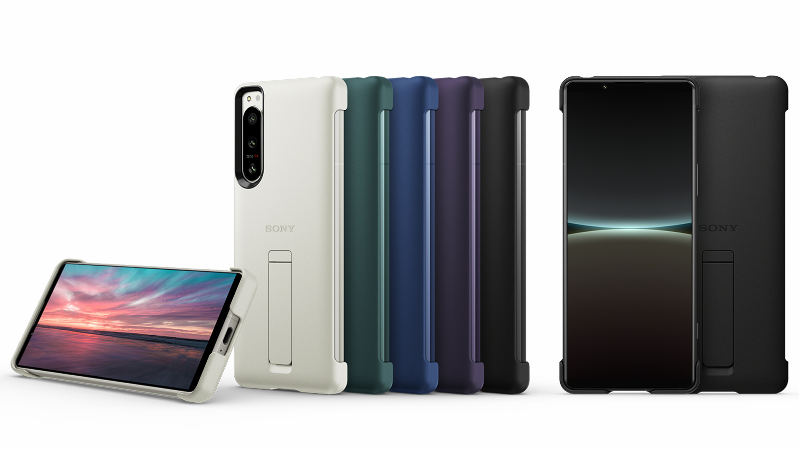 Xperia 5 IV Style Cover with Stand XQZ-CBCQ | Xperia（エクスペリア