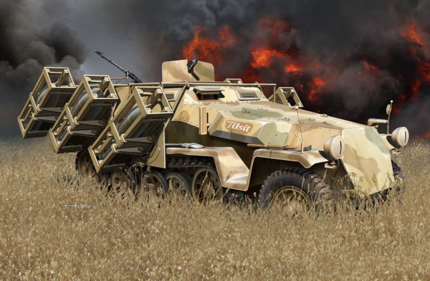 DRAGON（ドラゴン） WW.II ドイツ軍 Sd.Kfz.251 Ausf.C リベット仕様