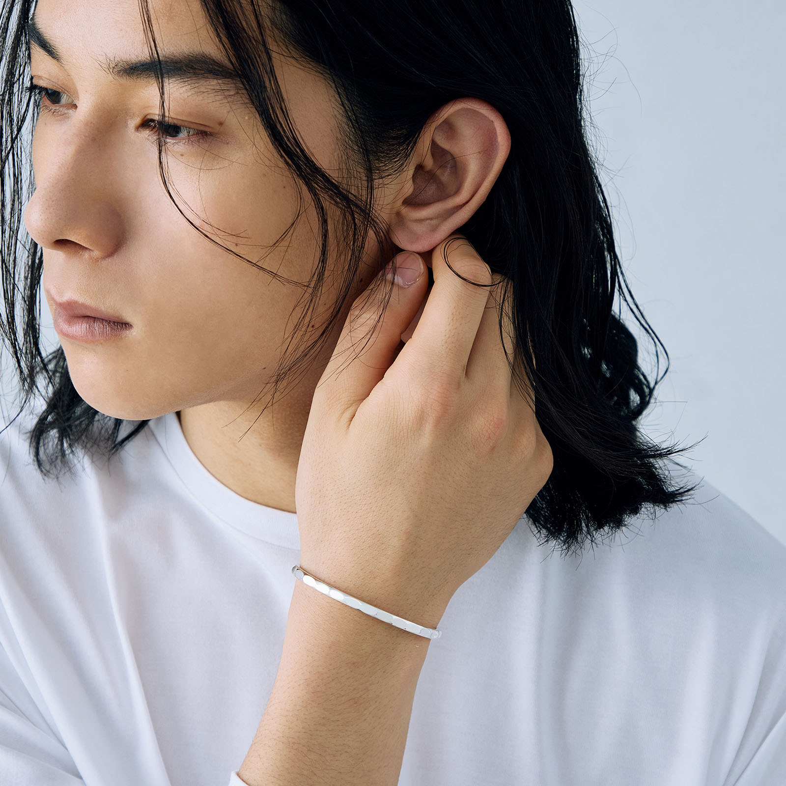 SYMPATHY OF SOUL（シンパシーオブソウル） Eclat Bangle - Silver