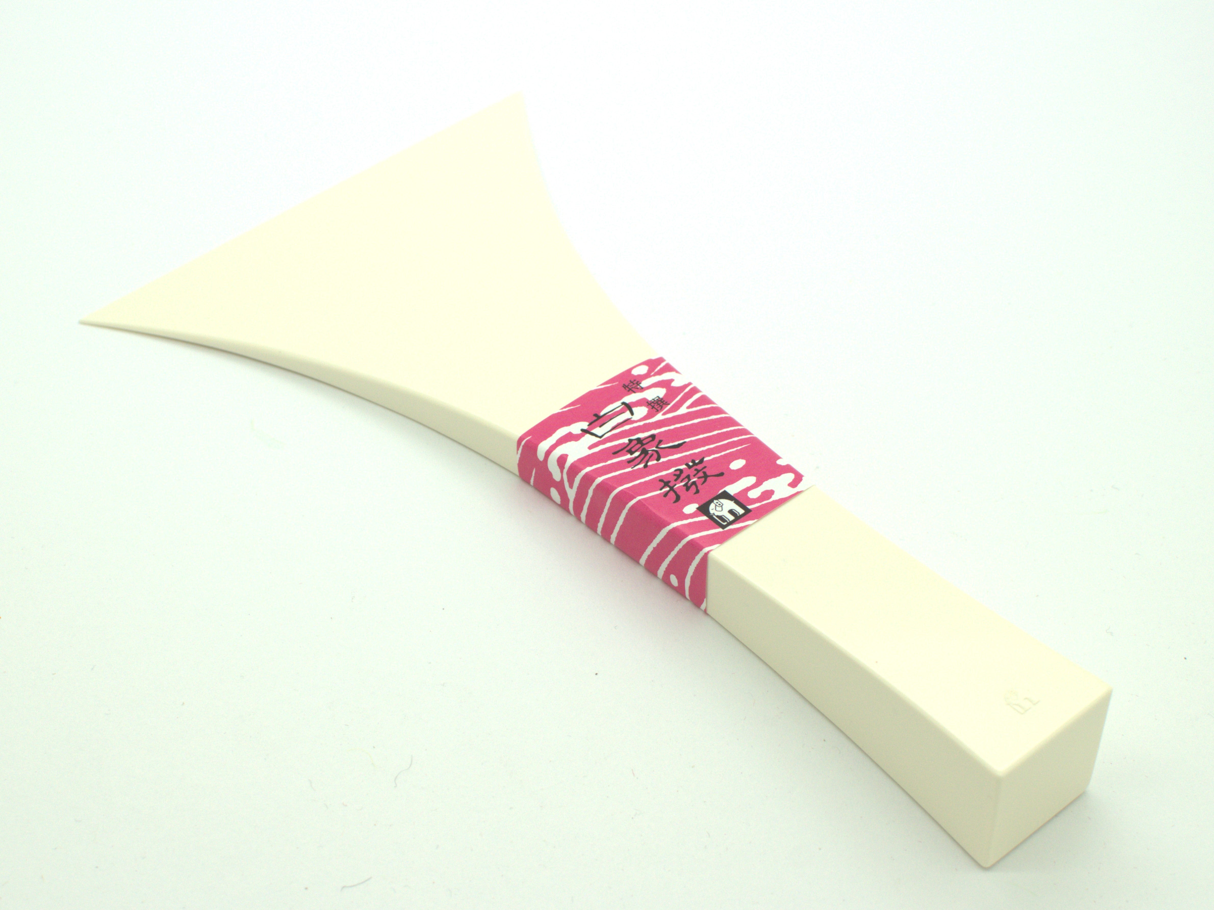 三味線バチ 白茶色 白象印長唄三味線用撥（中）プラスチック製 : みん